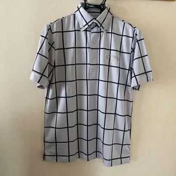 캘러웨이 체크 무늬 L 사이즈 셔츠