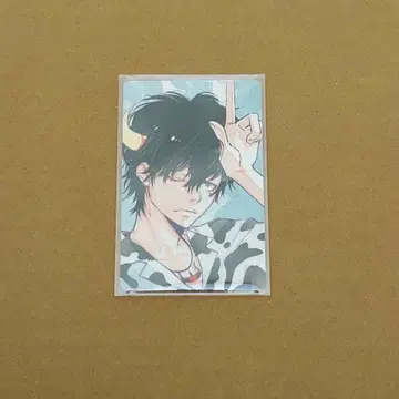 아마노 아키라 전시회 구매 혜택 셀카풍 트레이딩 카드 람보