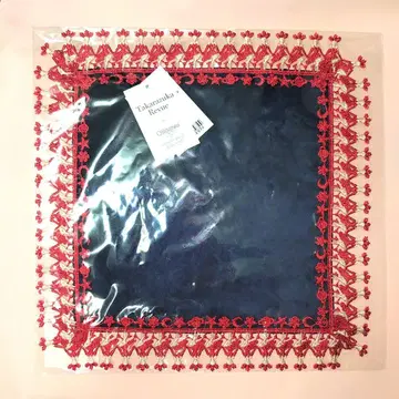 치카자와 레이스 타카라즈카 라인 댄스 네이비 손수건 미개봉 새상품