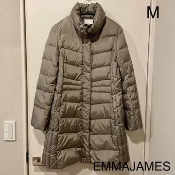 EMMAJAMES 에마제임스 다운 코트 M 카키 베이지