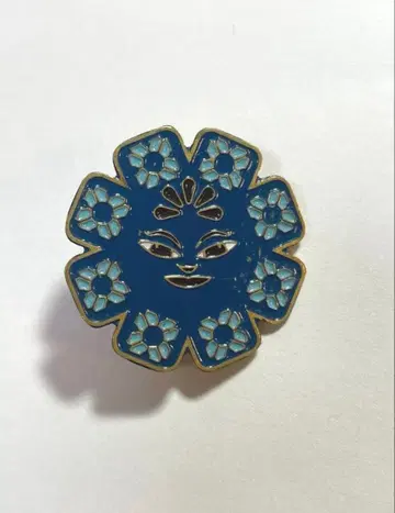 오사카 만국박람회 인도네시아관 한정판 트움트움 핀 배지