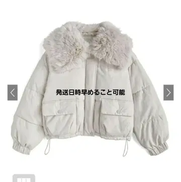 GRL 퍼 달린 다운 자켓 다운 코트 티펫 fo2218