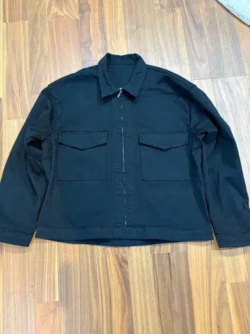 EDWIN 블랙 캐주얼 자켓 숏 기장