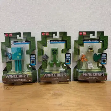 [ 새상품 ] 마인크래프트 베이직 피규어 3세트 MATTEL 마텔