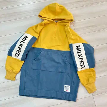 밀크 페도 후드티 튜닉 원피스 속기모 미니언 USJ