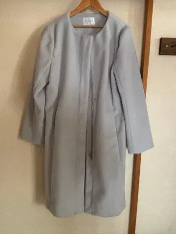 GLACIER 노카라 코트 그레이지 L 사이즈