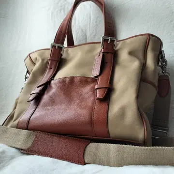 [ 선착순 ] REGAL 숄더백 토트백 2WAY 가죽 x 캔버스