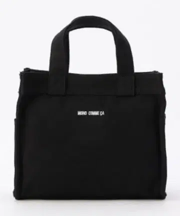 MONO COMME CA 블랙 토트백