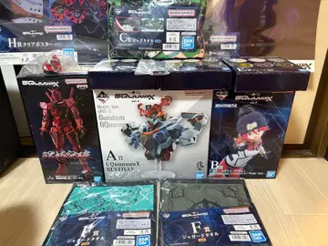 BANDAI 1번 복권 건담 지크 액스 피규어 세트 미개봉