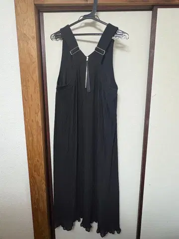 alphabet's alphabet 오버롤 스커트 블랙