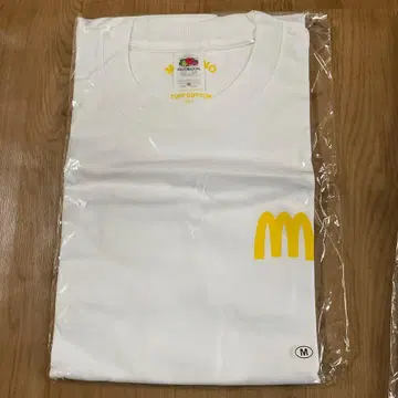 Min 나노 티셔츠 M 사이즈 화이트