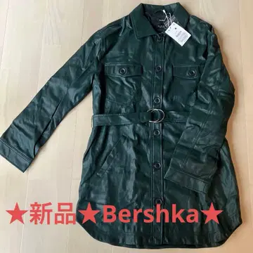 새상품 Bershka 레더풍 자켓 코트 아우터
