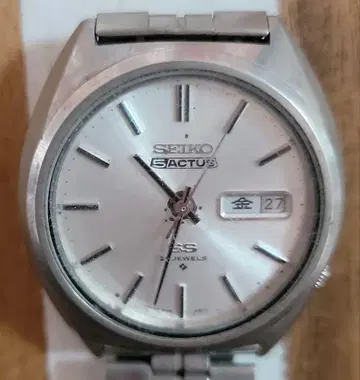 [ 작동품 ] SEIKO 5 ACTUS 자동 와인딩 손목시계