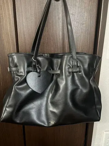 Chico 참 포함 벨트 디자인 BIG 토트백