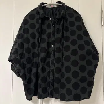 브로칸테 그랑 셔츠 블랙 도트