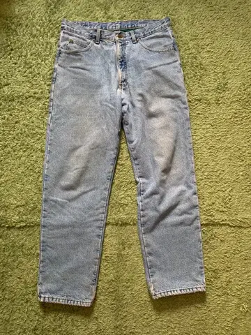 LLBean 라이트 블루 스트레이트 레그 데님 팬츠