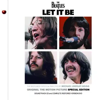 BEATLES LET IT BE MOTION PICTURE CD+DVD