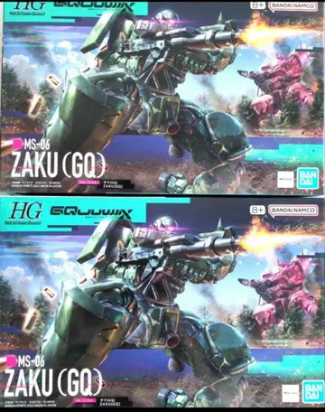 HG 자쿠 (GQ판) 2체 세트