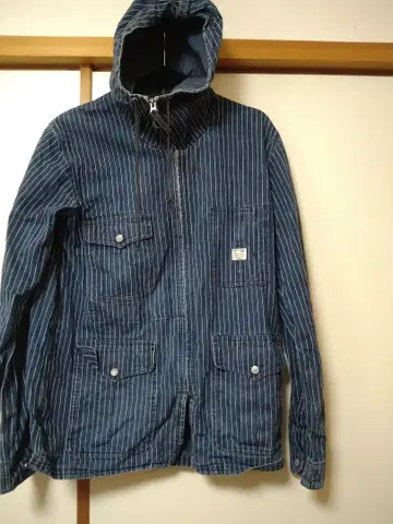 WEST RIDE 스트라이프 패턴 자켓