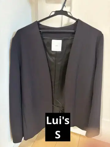 [ Lui's ] 노카라 테일러드 자켓 S