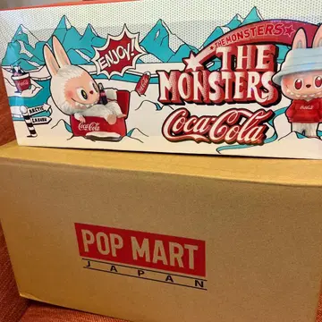 [정품] THE MONSTERS 코카 콜라 시리즈 라브브 피규어 새상품