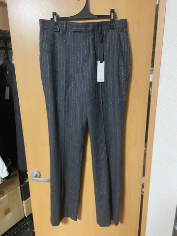 LANEUS 라네우스 슬랙스 트라우저 스팽글 라메