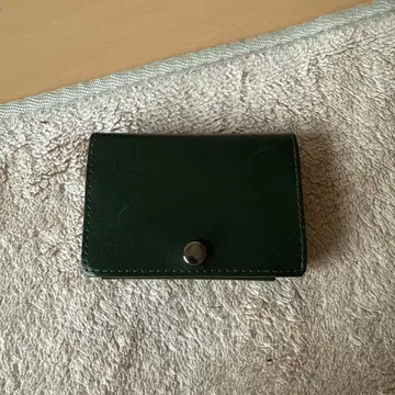 Don Thomas 다크 그린 코인 케이스