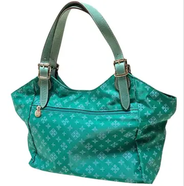 [ 새상품급 ] russet 터콰이즈 토트백 숄더백 모노그램