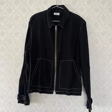 Allege. 블랙 집업 자켓