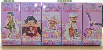 원피스 월드 컬렉터블 피규어 에그 헤드 6 전 5종 세트