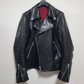 BACKLASH 더블 라이더 자켓 사이즈 3 블랙