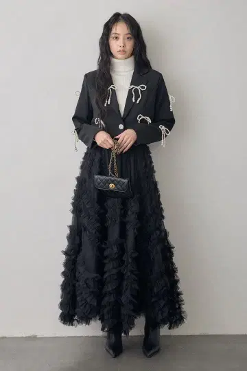 수플레 아지메 샤샤 스커트 loulou 그레이스 콘티넨탈 스타일