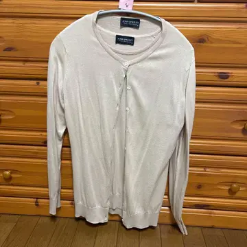 JOHN SMEDLEY 베이지 가디건 M