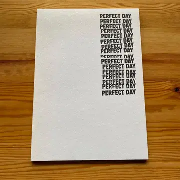 PERFECT DAY 팜플렛