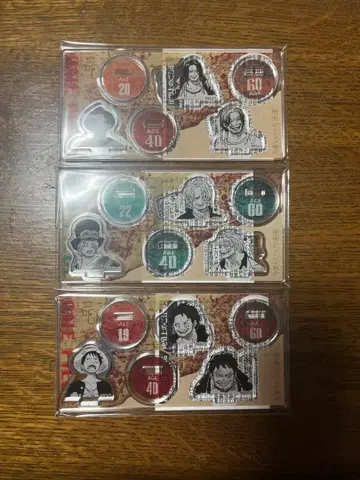 원피스 아크릴 mini 피규어 잘 될 미래 루피 에이스 사보