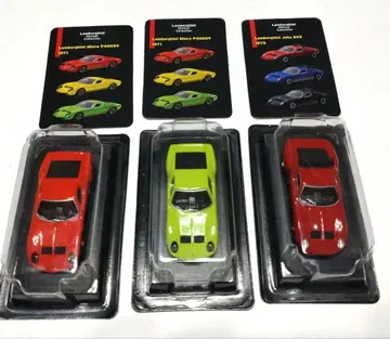 교쇼 Lamborghini Miura 2대 Jota 1대의 3대 세트