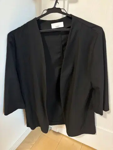 블랙 테일러드 자켓