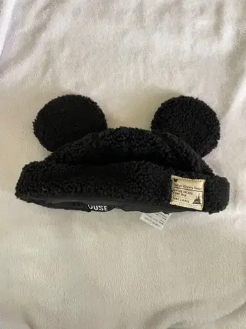 미키마우스 니트 모자