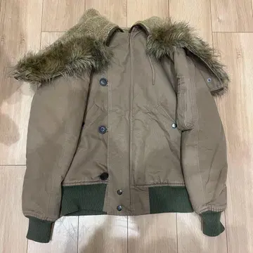 아비렉스 N-2B 밀리터리 자켓 짧은 기장 퍼 보아 리브