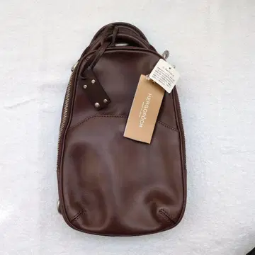 HERGOPOCH 브라운 바디백