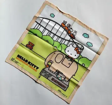 산리오 헬로키티 손수건 1976년제 미사용 새상품 쇼와 레트로