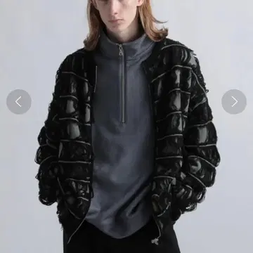 2WAY 프린지 ZIP 가디건(HARE)