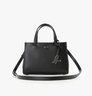 [ 완판템 ] 에네스베 블랙 가죽 숄더백