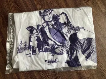 JOJO전 한정판 T셔츠 후지산x죠죠타로x이기