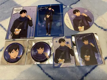 하이큐 코스모 월드 캔뱃지 비주얼 카드 카게야마 토비오 묶음 판매