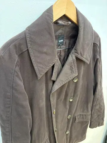 쉽스 (SHIPS) 브라운 피 코트