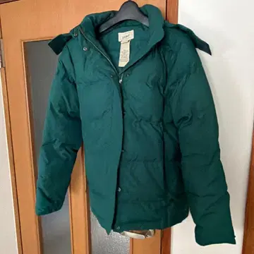 L.L.Bean 다운 자켓 S 사이즈 다크 그린