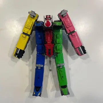 토큐저 합체 로봇 완구 5체 세트