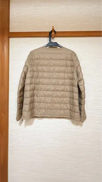 4L 새상품급 탑밸류, 충전솜, 퀼팅 자켓 베이지