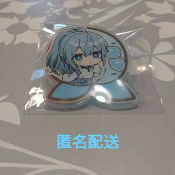 컬러풀 피치 루나 아크릴 클립